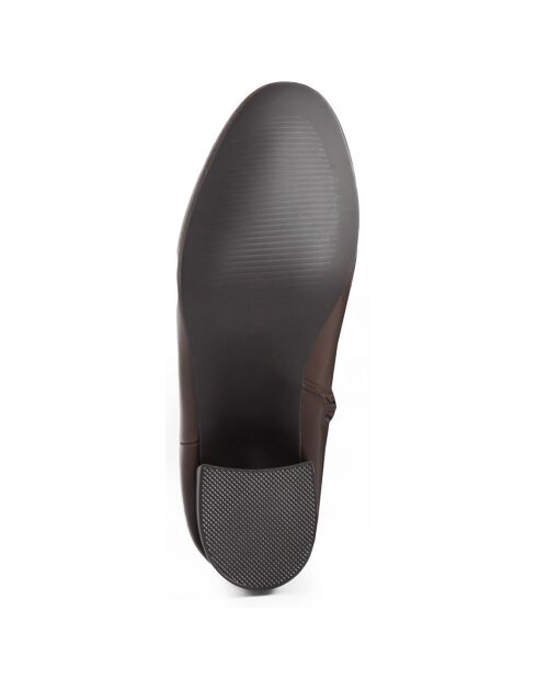 Bottes Victoire marron - Talon 6 cm