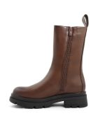 Bottines chelsea Salomé marron - Talon 5 cm