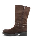 Bottes bikers Sarah café - Talon 4 cm