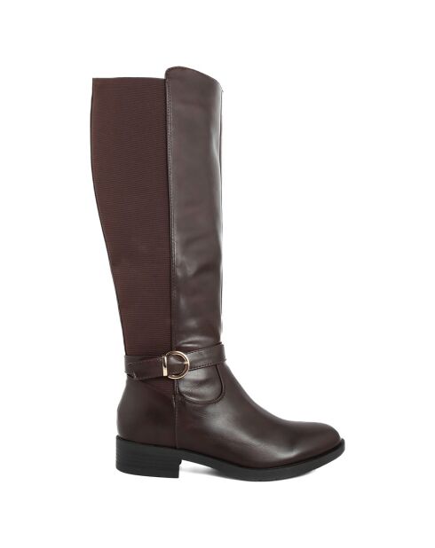 Bottes Valentine marron -