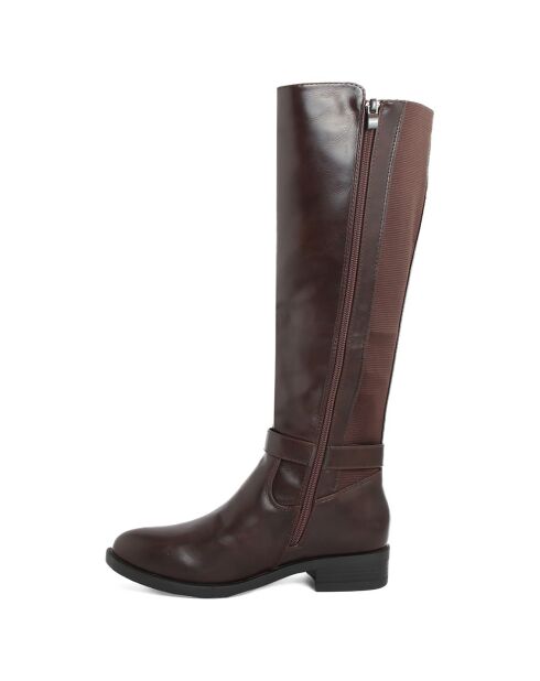 Bottes Valentine marron -