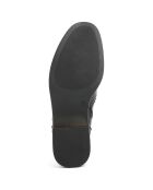 Bottines oxford Suzanne noires - Talon 4 cm