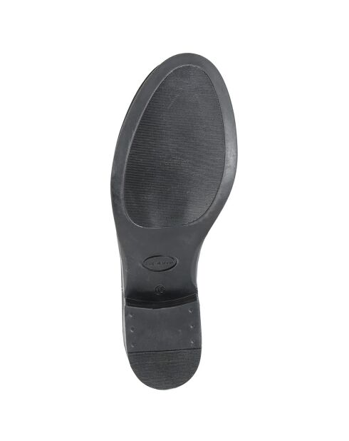 Bottines en cuir Giulia bleues -