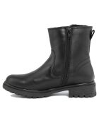 Bottines en cuir Héloïse noires -