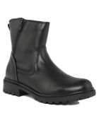 Bottines en cuir Héloïse noires -
