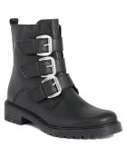 Bottines en cuir Diane noires -