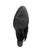 Bottines en suède Alma noires - Talon 8.5 cm