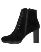 Bottines en suède Alma noires - Talon 8.5 cm