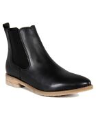 Bottines en suède Adèle noires -