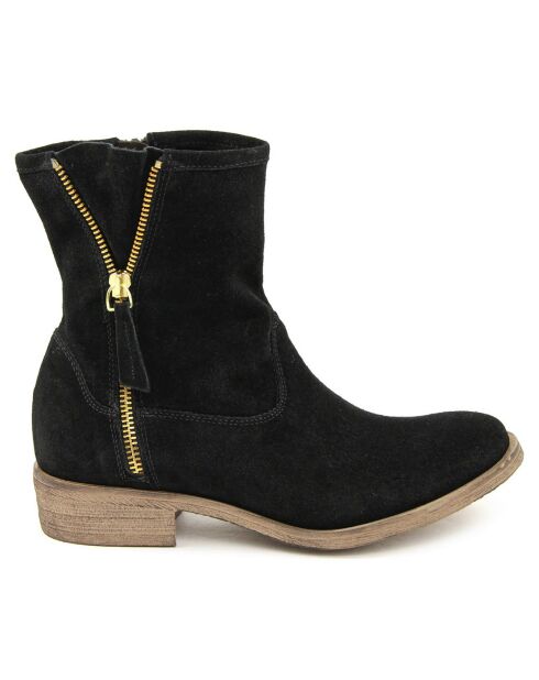 Bottines en suède Chloé noires -