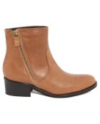 Bottines en cuir Aya cuir - Talon 4 cm