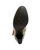 Bottines en suède Clara marron - Talon 8.5 cm