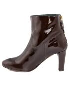 Bottines en cuir Capucine cigare - Talon 8 cm