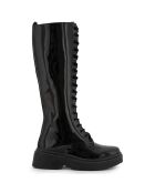 Bottes Léa noires - Talon 5 cm