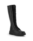 Bottes Léa noires - Talon 5 cm