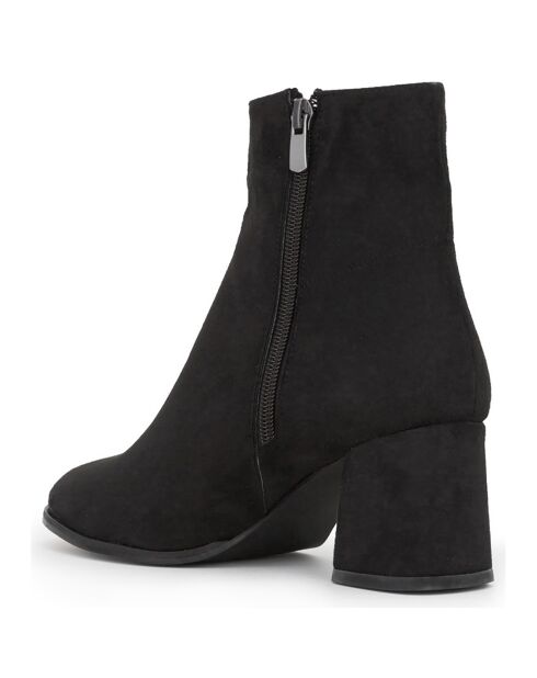 Bottines Hannah noires - Talon 6.5 cm