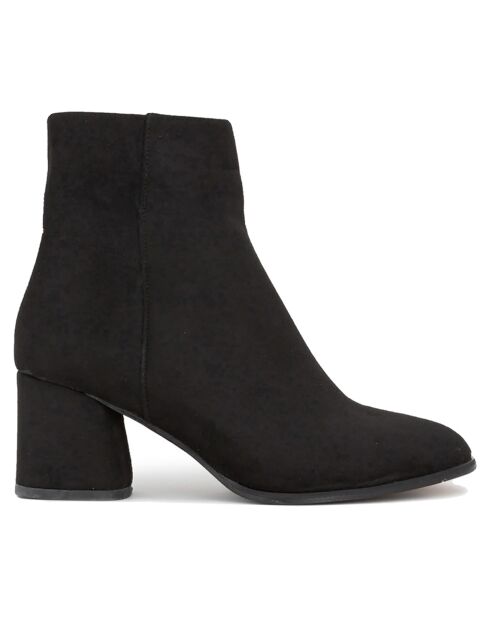 Bottines Hannah noires - Talon 6.5 cm
