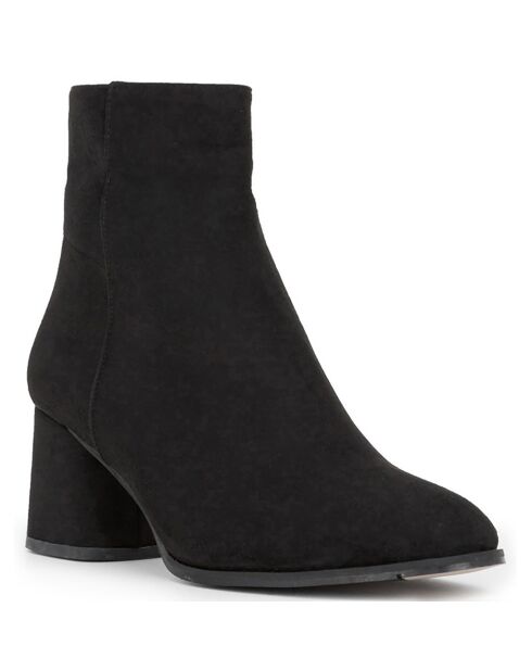 Bottines Hannah noires - Talon 6.5 cm