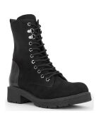 Bottines Jeanne noires - Talon 4 cm