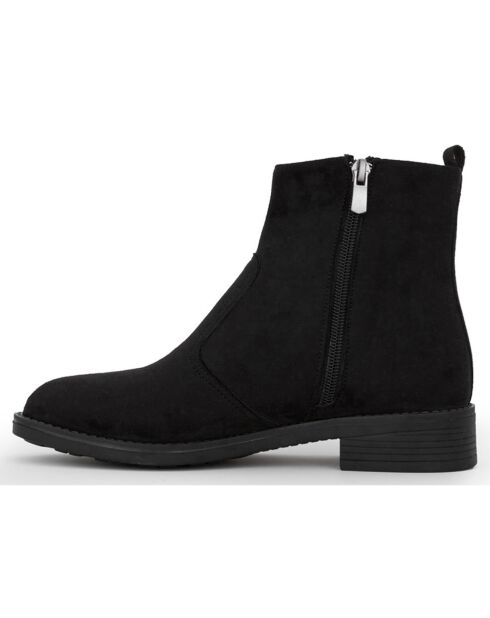 Bottines chelsea Joséphine noires -