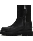Bottines Léonie noires - Talon 5 cm