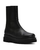 Bottines Léonie noires - Talon 5 cm