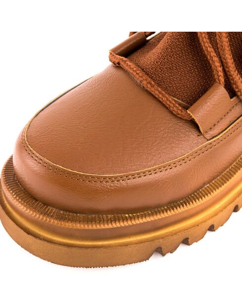 Bottines Naya cognac - Talon 5 cm