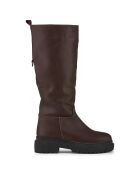 Bottes Lucie marron - Talon 4 cm