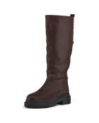 Bottes Lucie marron - Talon 4 cm