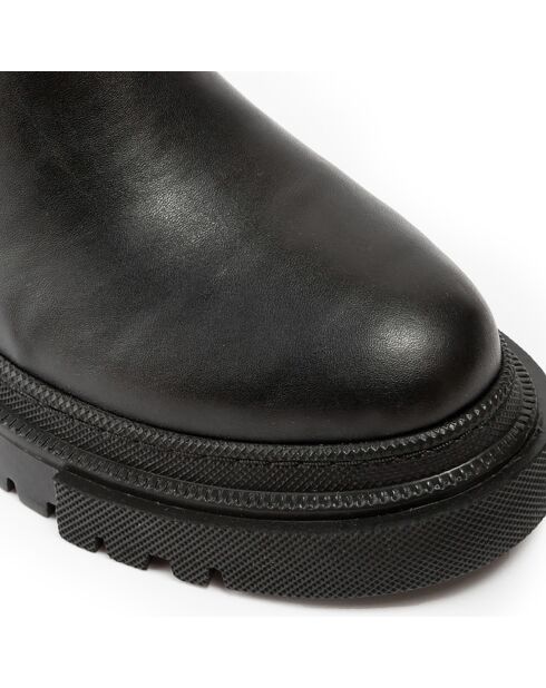 Bottes June noires - Talon 4 cm