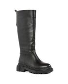 Bottes June noires - Talon 4 cm