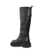 Bottes June noires - Talon 4 cm