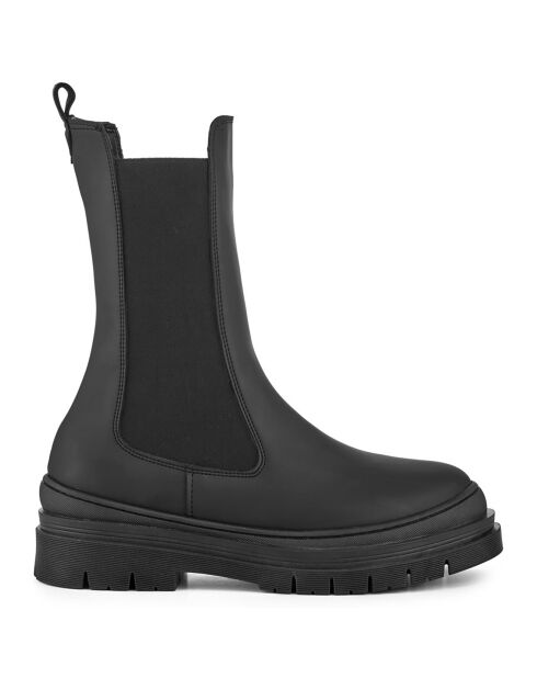 Bottines chelsea Lyla noires - Talon 5 cm