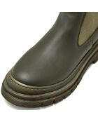 Bottines chelsea Luna kaki - Talon 5 cm