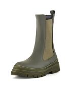 Bottines chelsea Luna kaki - Talon 5 cm