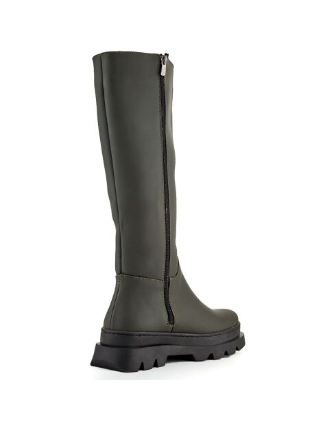 Bottes Maria kaki - Talon 5 cm