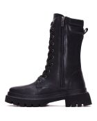 Bottines à lacet Marie noires - Talon 5 cm