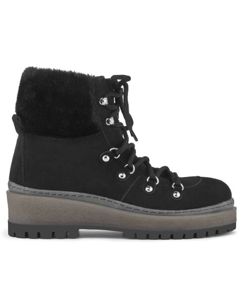 Bottines Maëlle noires - Talon 6 cm
