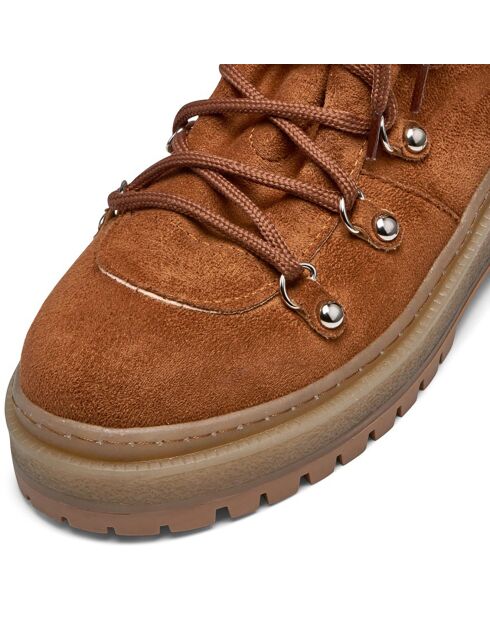 Bottines Maïa cuir foncé - Talon 6 cm