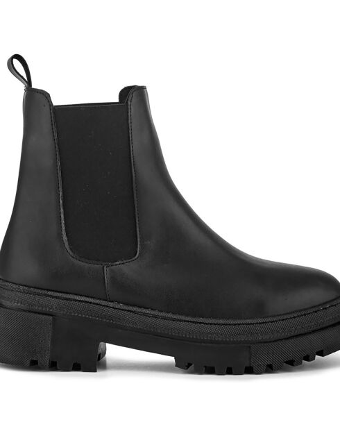 Bottines Lisa noires - Talon 4 cm