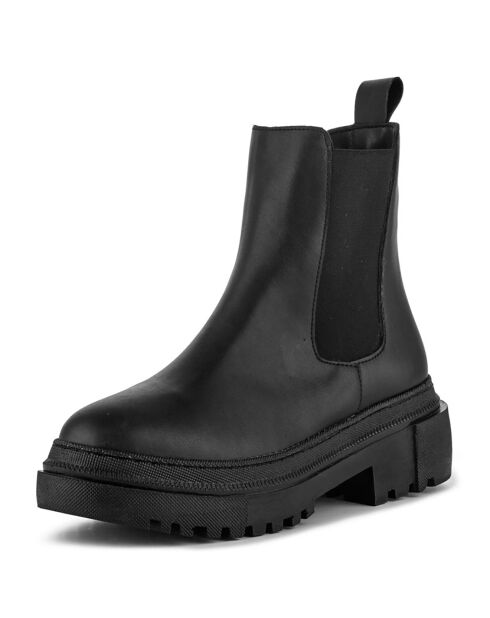 Bottines Lisa noires - Talon 4 cm