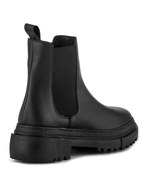 Bottines Lisa noires - Talon 4 cm