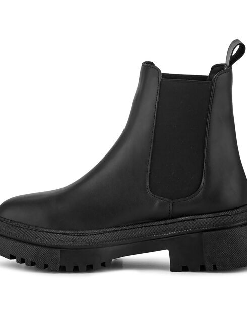 Bottines Lisa noires - Talon 4 cm