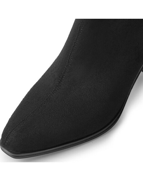 Bottes style texas Lila noires - Talon 7 cm