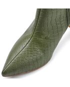 Bottes Livia kaki - Talon 7 cm