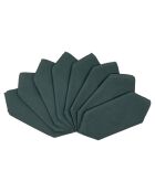 8 tovaglioli verdi botanici Uniline - 43x43 cm