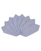 8 Uniline Lavendel-Servietten, 43 x 43 cm