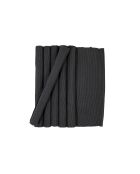 6 Sets de table Ribbed ébène - 35x50 cm