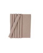 6 Sets de table Ribbed bark - 35x50 cm