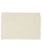 6 Sets de table Ribbed tofu - 35x50 cm